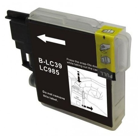 Non-OEM Black Ink Cartridge for Brother LC985BK