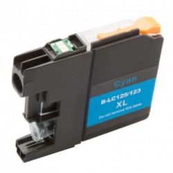 Non-OEM Cyan Ink Cartridge for Brother LC123C