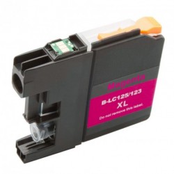 Non-OEM Magenta Ink Cartridge for Brother LC123M