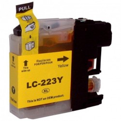 Compatible BROTHER LC223Y Yellow Ink Cartridge