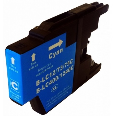 Non-OEM Cyan Ink Cartridge for Brother LC1240C