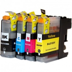 Compatible BROTHER LC123 Multipack (4 Colours)