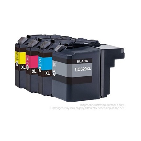 Compatible BROTHER LC525/LC529 Multipack (4 Colours)