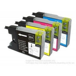 Compatible BROTHER LC1240 LC1280 Multipack (4 Colours)