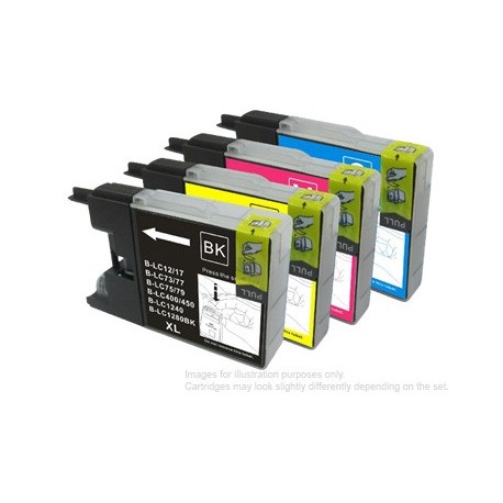 Compatible BROTHER LC1240 LC1280 Multipack (4 Colours)