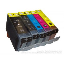 Compatible CANON PGI-5 CLI-8 5-Colour Multipack