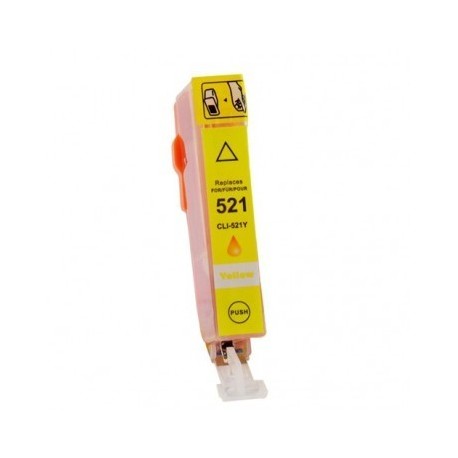 Compatible CANON CLI-521Y Yellow Ink Cartridge