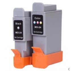 Full Colour Set of Non-OEM Ink Cartridges for CANON BCI-24