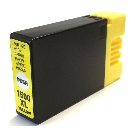Non-OEM Yellow Ink Cartridge for CANON PGI-1500Y