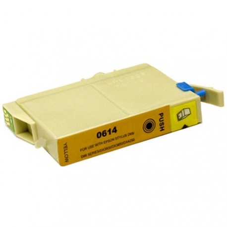 Compatible EPSON T0614 Yellow Ink Cartridge