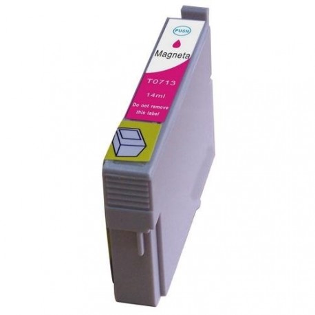 Compatible EPSON T0713 Magenta Ink Cartridge