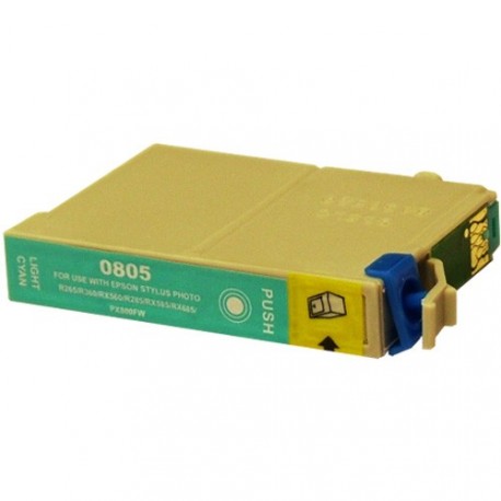 Non-OEM Light Cyan Ink Cartridge for EPSON T0805