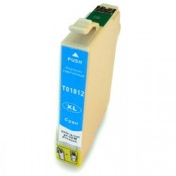 Compatible EPSON T1812 Cyan Ink Cartridge