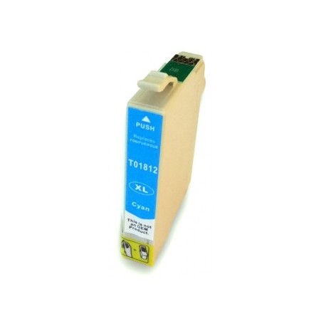 Non-OEM Cyan Ink Cartridge for EPSON T1812