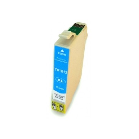 Compatible EPSON T1812 Cyan Ink Cartridge