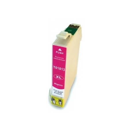 Compatible EPSON T1813 Magenta Ink Cartridge