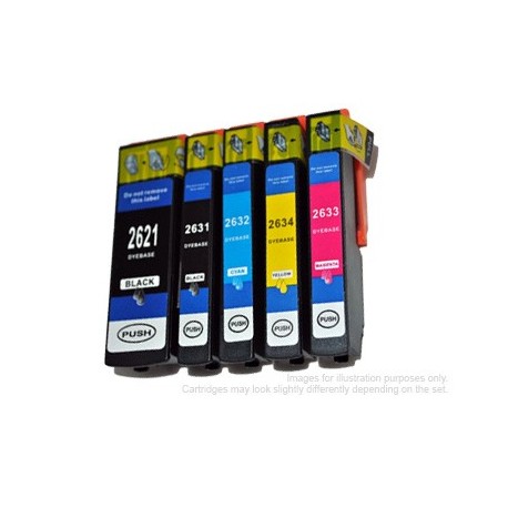 Compatible EPSON T2621-T2634 Multipack (5 Colours)