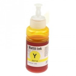 Compatible EPSON T6734 Yellow Ink Refill Bottle