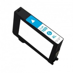 Compatible LEXMARK 100XL Cyan Ink Cartridge