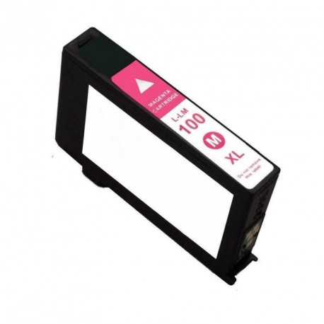 Compatible LEXMARK 100XL Magenta Ink Cartridge