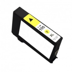 Non-OEM Yellow Ink Cartridge for Lexmark 100XL