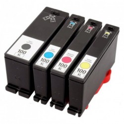 Compatible LEXMARK 100XL Multipack (4 Colours)