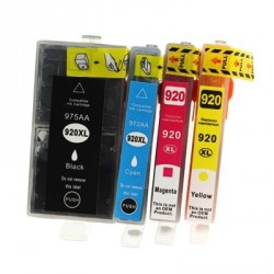Full Set of Non-OEM Ink Cartridges for HP 932XL/933XL