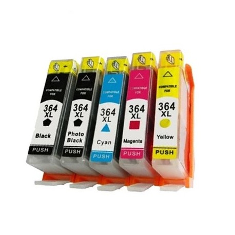 Compatible HP 364XL Multipack (5 Colours)