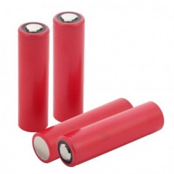 4 x Rechargeable Batteries SANYO 18650 (3400mAh)