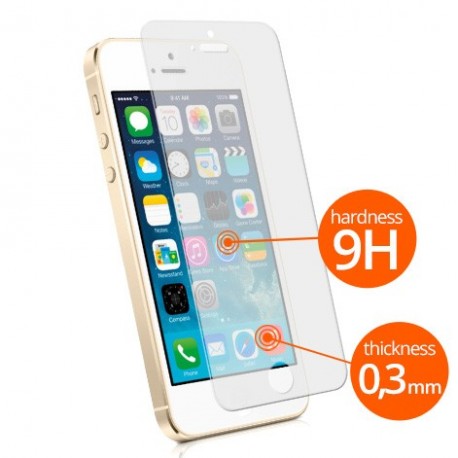 Tempered Glass Screen Protector for iPhone 5 / 5s / 5se