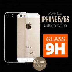 Ultra Slim Cover + Screen Protector for iPhone 5 / 5s / 5se