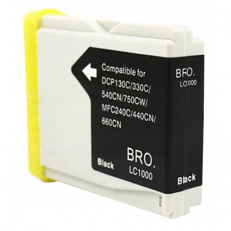 Compatible BROTHER LC1000BK Black Ink Cartridge