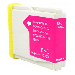 Compatible BROTHER LC1000M Magenta Ink Cartridge