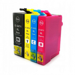 Compatible EPSON T3471-T3474 4-Colour Multipack