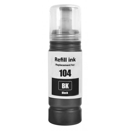 Compatible EPSON 104 Black Ink Bottle