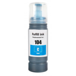 Compatible EPSON 104 Cyan Ink Bottle
