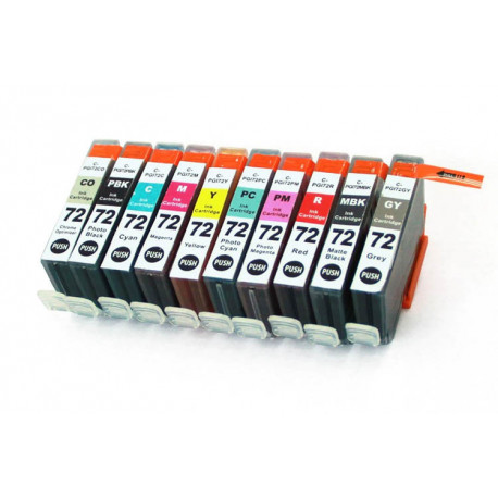 Compatible CANON PGI-72 10-Colour Multipack