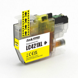 Compatible BROTHER LC421 Yellow Ink Cartridge