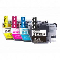 Compatible BROTHER LC421 4-Colour Multipack