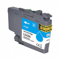 Compatible BROTHER LC424 Cyan Ink Cartridge