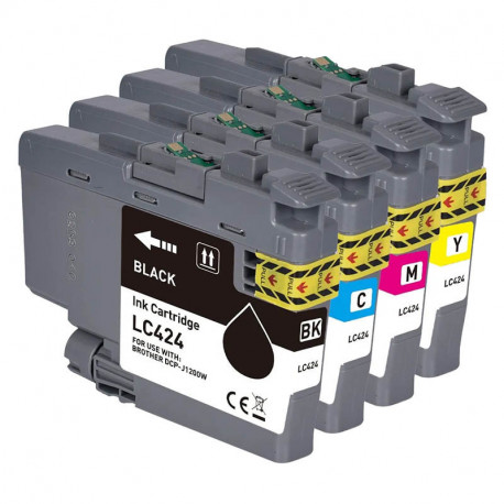 Compatible BROTHER LC424 4-Colour Multipack